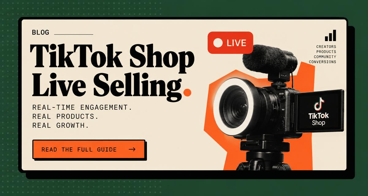 TikTok Shop Live Selling cover
