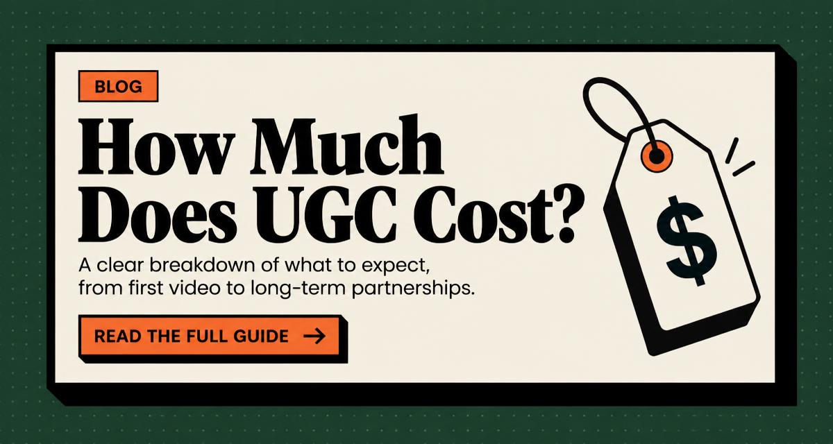 How Much Does UGC Cost? Meadowlark Field Notes cover