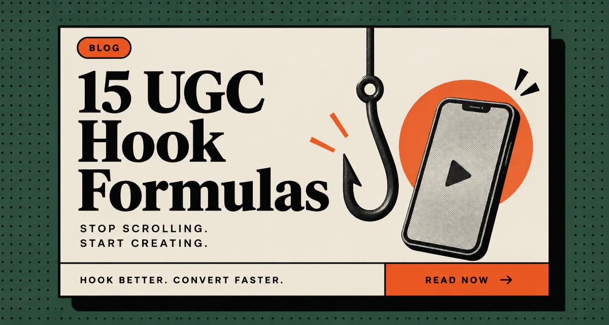 15 UGC Hook Formulas cover